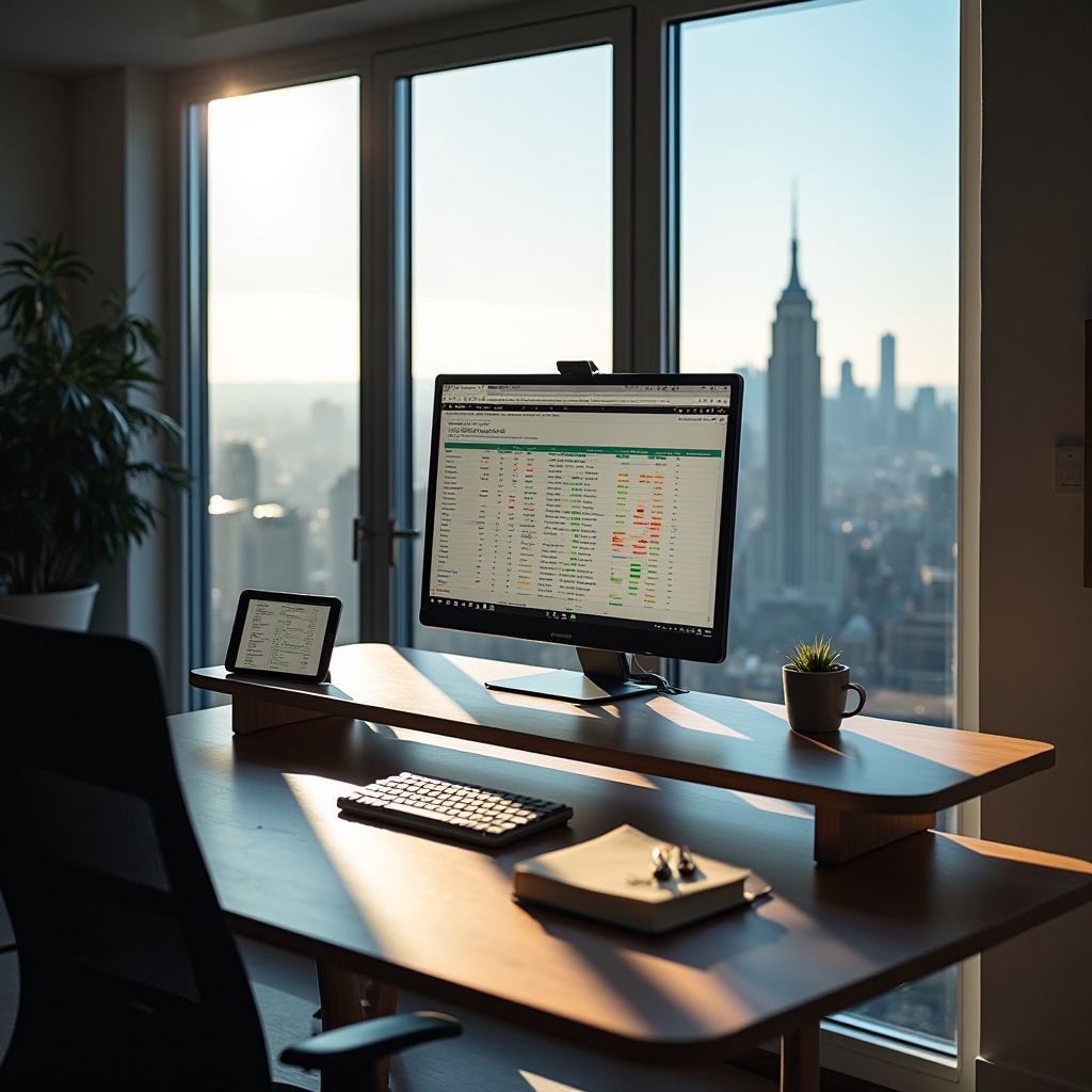 Instrumente de productivitate pe birou modern
